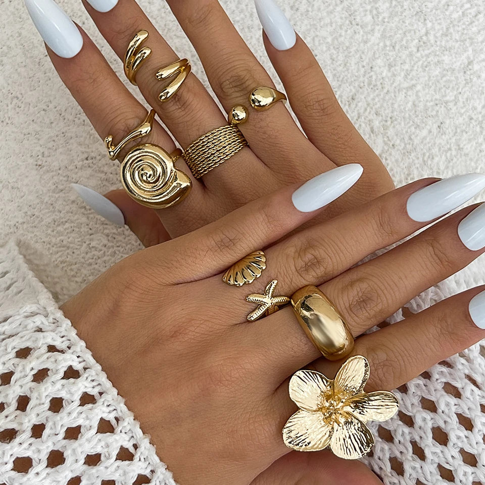PetalGlow Rings