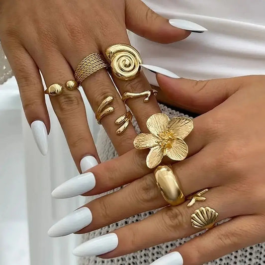PetalGlow Rings
