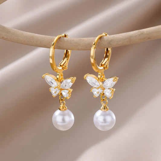 PearlFlutter Earrings